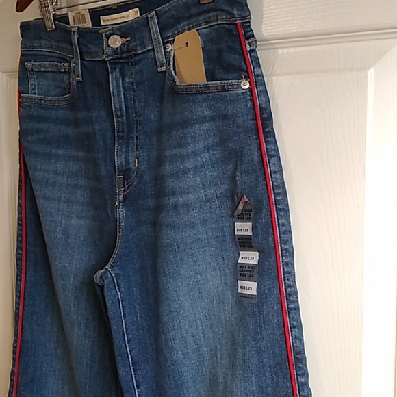 Mile high Levi's wide leg jeans size 29 - Picture 5 of 13